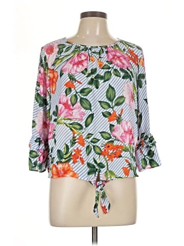 June & Hudson 3/4 Sleeve Blouse (view 1)