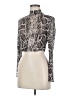 Shein Silver Long Sleeve Top Size 6 - photo 1