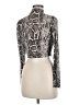 Shein Silver Long Sleeve Top Size 6 - photo 2