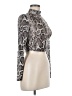 Shein Silver Long Sleeve Top Size 6 - photo 4
