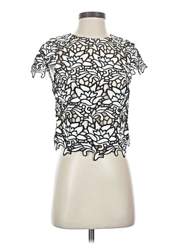 Alice + Olivia Short Sleeve Blouse (view 1)