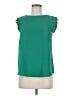 Monteau Green Sleeveless Blouse Size M - photo 1