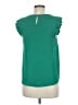 Monteau Green Sleeveless Blouse Size M - photo 2