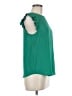Monteau Green Sleeveless Blouse Size M - photo 4