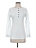 Unbranded White Long Sleeve Henley Size S - photo 1