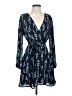 Jun & Ivy 100% Polyester Paisley Teal Casual Dress Size S - photo 1