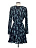 Jun & Ivy 100% Polyester Paisley Teal Casual Dress Size S - photo 2
