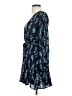 Jun & Ivy 100% Polyester Paisley Teal Casual Dress Size S - photo 5