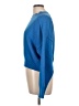 Olivaceous Solid Blue Pullover Sweater Size L - photo 5