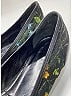 Gucci Floral Black Flats Size 7 1/2 - photo 3