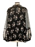 Calvin Klein 100% Polyester Black 3/4 Sleeve Blouse Size S (estimated) - photo 2