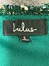 Lulus 100% Polyester Paisley Green Cocktail Dress Size S - photo 7