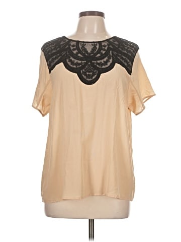 Lie Short Sleeve Blouse (view 1)