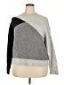 J.Crew Factory Store Color Block Gray Pullover Sweater Size XXL - photo 1