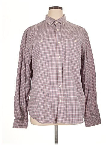 Armani Exchange Long Sleeve Button-Down Shirt (view 1)