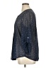 Daniel Rainn 100% Polyester Stars Blue 3/4 Sleeve Blouse Size XL - photo 5