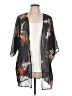 Unbranded 100% Polyester Black Kimono Size L - photo 1