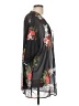 Unbranded 100% Polyester Black Kimono Size L - photo 4