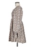 Shein Print Brown Casual Dress Size 6 - photo 5
