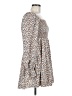 Shein Print Brown Casual Dress Size 6 - photo 4