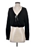 Aqua Black Pullover Sweater Size XS - photo 1