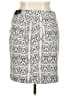 Baccini Animal Print Silver White Casual Skirt Size 16 - photo 2