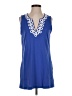Lands' End Blue Sleeveless Blouse Size S - photo 1