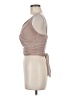 Ro & De 100% Polyester Tan Sleeveless Blouse Size M - photo 5