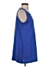 Lands' End Blue Sleeveless Blouse Size S - photo 4