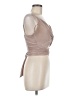 Ro & De 100% Polyester Tan Sleeveless Blouse Size M - photo 4