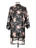 Wallflower 100% Polyester Black Kimono Size S - photo 2