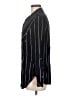 Hem & Thread Stripes Black Long Sleeve Button-Down Shirt Size M - photo 5