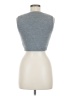 Aster 100% Acrylic Gray Sleeveless Top Size M - photo 2