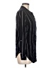 Hem & Thread Stripes Black Long Sleeve Button-Down Shirt Size M - photo 4