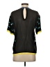 Madison Marcus 100% Silk Teal Short Sleeve Top Size S - photo 2