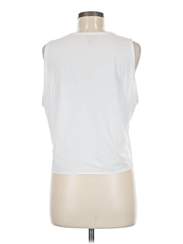 Aqua Sleeveless T-Shirt (view 2)