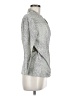 J. McLaughlin Silver 3/4 Sleeve Blouse Size M - photo 4