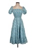 Peixoto Paisley Blue Casual Dress Size XS - photo 1