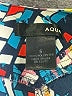 Aqua 100% Polyester Print Blue Casual Dress Size S - photo 7