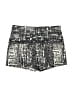 Ann Taylor Print Black Shorts Size 0 - photo 1