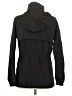 Zara Basic Solid Black Windbreaker Size M - photo 2