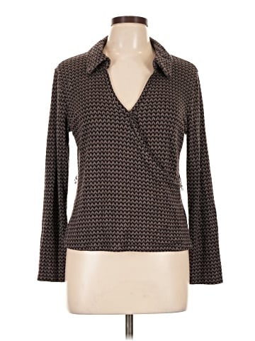 Bobeau Long Sleeve Blouse (view 1)