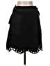 Self-Portrait 100% Polyester Black Casual Skirt Size 4 - photo 1