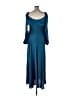 Mac Duggal 100% Polyester Blue Cocktail Dress Size 14 - photo 2