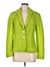 PaperWhite 100% Polyester Green Blazer Size 8 - photo 1