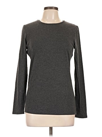 White + Warren Long Sleeve T-Shirt (view 1)