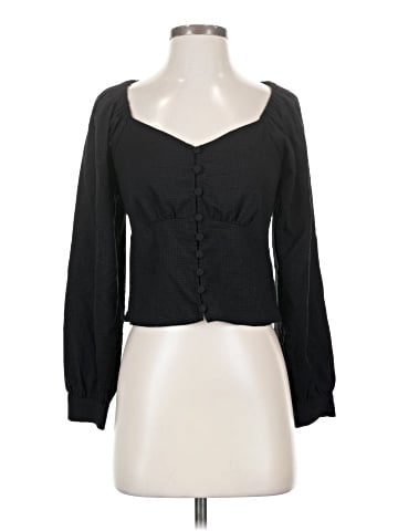 Madewell Preston Puff-Sleeve Top (view 1)
