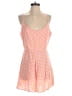 Zara 100% Polyester Hearts Pink Romper Size XS - photo 1