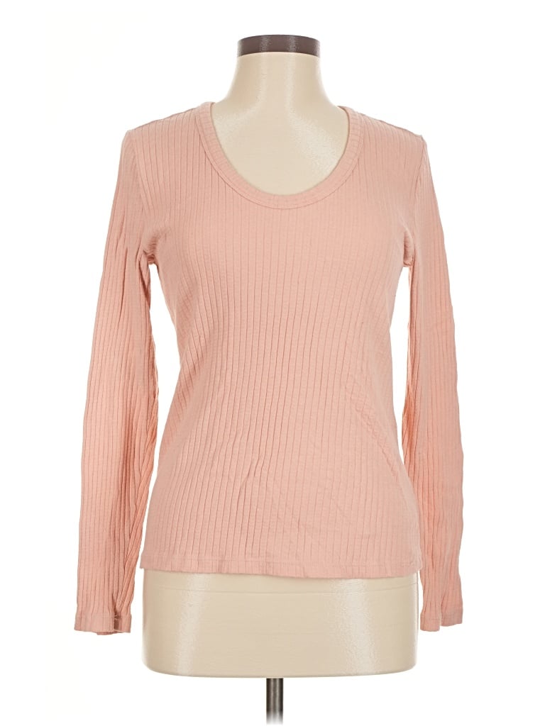 Pre-owned Universal Thread Long Sleeve T-shirt In Pink