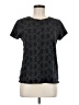Athleta 100% Cotton Paisley Black Active T-Shirt Size M - photo 1
